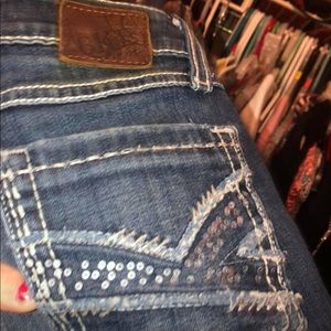 Ble straight leg jeans